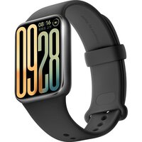 Xiaomi Smart Band 9 Pro (серый, с черным силиконовым ремешком, международная версия)