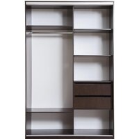 Шкаф-купе Рэйгрупп 158450 VVX Elgon РГ-10.02 (венге/хром) - Превью изображения №2 — Интернет-магазин ПроЗаказ