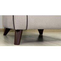 Интерьерное кресло Нижегородмебель Френсис ТК 262 (офелия/амиго велюр, бежевый) - Превью изображения №10 — Интернет-магазин ПроЗаказ