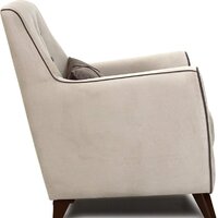 Интерьерное кресло Нижегородмебель Френсис ТК 262 (офелия/амиго велюр, бежевый) - Превью изображения №3 — Интернет-магазин ПроЗаказ