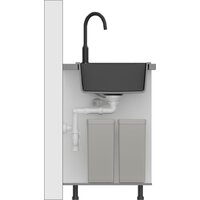 Кухонная мойка Quadron HB8224U1-C1_P2O - Превью изображения №3 — Интернет-магазин ПроЗаказ