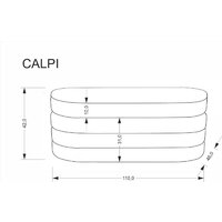 Пуфик Halmar Calpi (серый) - Превью изображения №3 — Интернет-магазин ПроЗаказ