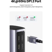 Док-станция Ugreen USB C Triple Display Docking Station 12-in-1 90325 - Превью изображения №4 — Интернет-магазин ПроЗаказ