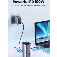 Док-станция Ugreen USB C Triple Display Docking Station 12-in-1 90325 - Превью изображения №6 — Интернет-магазин ПроЗаказ