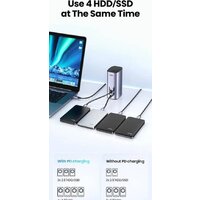Док-станция Ugreen USB C Triple Display Docking Station 12-in-1 90325 - Превью изображения №14 — Интернет-магазин ПроЗаказ