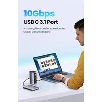 Док-станция Ugreen USB C Triple Display Docking Station 12-in-1 90325 - Превью изображения №9 — Интернет-магазин ПроЗаказ
