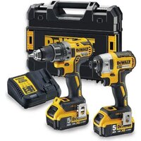  DeWalt DCK268P2T (шуруповерт, винтоверт, 2 АКБ, кейс) - Превью изображения №1 — Интернет-магазин ПроЗаказ