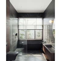 Душевая стенка MaybahGlass 195x89 MGD-689-5у (прозрачное стекло/хром матовый) - Превью изображения №5 — Интернет-магазин ПроЗаказ