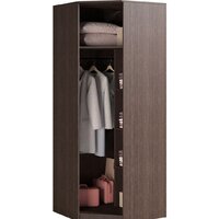 Шкаф распашной Genesis Мебель Светлана с зеркалом (венге/дуб молочный) - Превью изображения №2 — Интернет-магазин ПроЗаказ