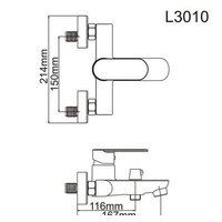 Смеситель Ledeme L3010 - Превью изображения №7 — Интернет-магазин ПроЗаказ