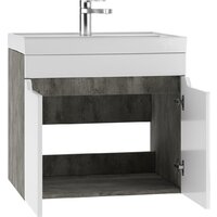  Айсберг Тумба под умывальник Енисей 60 Мечта без ящика подвесная (бетон) - Превью изображения №3 — Интернет-магазин ПроЗаказ