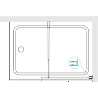 Стеклянная шторка для ванны RGW SC-051-B 351105109-14 - Превью изображения №4 — Интернет-магазин ПроЗаказ
