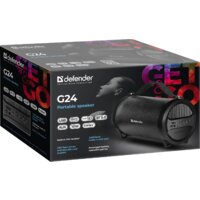 Беспроводная колонка Defender G24 (черный) - Превью изображения №3 — Интернет-магазин ПроЗаказ