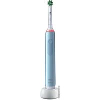 Электрическая зубная щетка Oral-B Pro 3 3000 Cross Action D505.513.3 (голубой) - Превью изображения №3 — Интернет-магазин ПроЗаказ