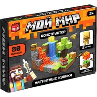 Unicon Магнитные кубики. Мой мир T051 10576107 (80эл)