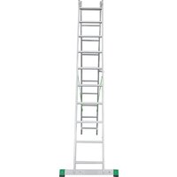 Лестница-стремянка Новая высота NV 222 алюминиевая двухсекционная 2x8 ступеней - Превью изображения №4 — Интернет-магазин ПроЗаказ