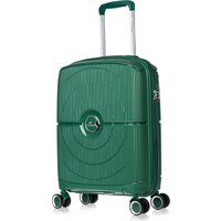 Чемодан L'Case Doha PP04 24 (M, темно-зеленый) - Превью изображения №2 — Интернет-магазин ПроЗаказ