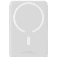 Внешний аккумулятор Baseus Magnetic Mini Air Wireless Fast Charge Power Bank 20W 10000mAh (белый) - Превью изображения №2 — Интернет-магазин ПроЗаказ