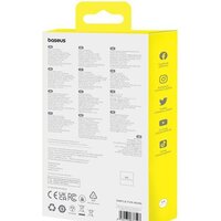 Внешний аккумулятор Baseus Magnetic Mini Air Wireless Fast Charge Power Bank 20W 10000mAh (белый) - Превью изображения №20 — Интернет-магазин ПроЗаказ