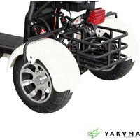 Электроскутер Yakama AP-H0003G (черный) - Превью изображения №4 — Интернет-магазин ПроЗаказ