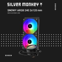 Система жидкостного охлаждения для процессора Silver Monkey SMX-AIOSNO-240 - Превью изображения №6 — Интернет-магазин ПроЗаказ