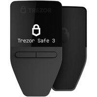 Аппаратный криптокошелек Trezor Safe 3 (черный) - Превью изображения №1 — Интернет-магазин ПроЗаказ