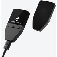 Аппаратный криптокошелек Trezor Safe 3 (черный) - Превью изображения №2 — Интернет-магазин ПроЗаказ