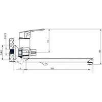 Смеситель Voda Lucky LY 31 - Превью изображения №2 — Интернет-магазин ПроЗаказ
