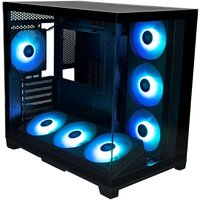 Корпус XASTRA QW500 7ARGB-FC-C6-UC (черный) - Превью изображения №5 — Интернет-магазин ПроЗаказ