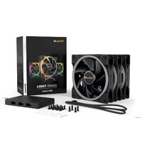 Комплект вентиляторов для корпуса с контроллером be quiet! Light Wings 120mm PWM Triple Pack BL076 - Превью изображения №6 — Интернет-магазин ПроЗаказ