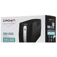Источник бесперебойного питания CrownMicro CMU-850X Euro - Превью изображения №3 — Интернет-магазин ПроЗаказ