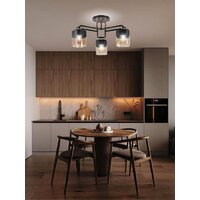 Люстра средней высоты Aitin Pro НПБ 02-3x60-101 M225B/3 (черный) - Превью изображения №5 — Интернет-магазин ПроЗаказ