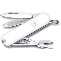 Нож-брелок Victorinox Classic Falling Snow 0.6223.7G (белый) - Превью изображения №2 — Интернет-магазин ПроЗаказ