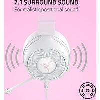 Наушники Razer Kraken Kitty V3 X Pro (белый) - Превью изображения №6 — Интернет-магазин ПроЗаказ