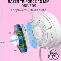 Наушники Razer Kraken Kitty V3 X Pro (белый) - Превью изображения №5 — Интернет-магазин ПроЗаказ