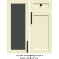 Готовая кухня Интерлиния Тренд 1.5x3.5 левая (белый/белый/кастилло темный) - Превью изображения №6 — Интернет-магазин ПроЗаказ