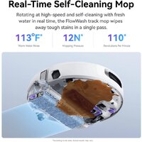 Робот-пылесос Narwal Flow Robot Vacuum & Mop YJCC026 (белый) - Превью изображения №5 — Интернет-магазин ПроЗаказ