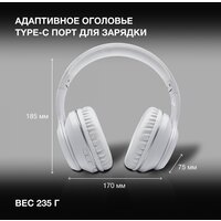 Наушники Hyundai H-HP103 (белый) - Превью изображения №6 — Интернет-магазин ПроЗаказ