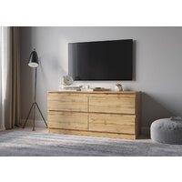 Комод НК-Мебель Stern ТВ-4Я 127 72677947 (дуб вотан) - Превью изображения №3 — Интернет-магазин ПроЗаказ