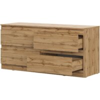 Комод НК-Мебель Stern ТВ-4Я 127 72677947 (дуб вотан) - Превью изображения №2 — Интернет-магазин ПроЗаказ