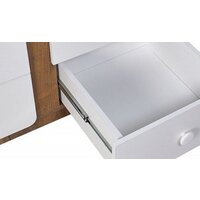 Шкаф распашной Polini Kids Ameli 4010 с ящиками 0002763.174 (белый/дуб крафт золотой) - Превью изображения №10 — Интернет-магазин ПроЗаказ