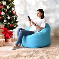 Кресло-мешок Mio Tesoro Poparada XXL PO-60x80-NEB (небесный) - Превью изображения №6 — Интернет-магазин ПроЗаказ