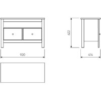 Тумба Mio Tesoro Сага 2.08.03.080.4 (серый) - Превью изображения №6 — Интернет-магазин ПроЗаказ