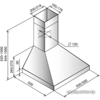 Кухонная вытяжка Elikor Вента 50П-430-К3Д (молоко) - Превью изображения №2 — Интернет-магазин ПроЗаказ