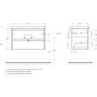  BelBagno Тумба с умывальником 39-800/390-2C-SO-RNN + BB800/390ETL - Превью изображения №13 — Интернет-магазин ПроЗаказ
