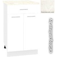 Кортекс-мебель Корнелия Лира НШ50р1ш (белый/королевский опал)