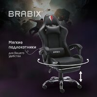 Игровое (геймерское) кресло Brabix Dexter Gm-135 532800 (черный) - Превью изображения №20 — Интернет-магазин ПроЗаказ