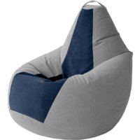 Kreslomeshki Груша Kombo XXXL GKV-145x100-STS (сталь/темно-синий)