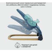 Шезлонг Amarobaby Baby relax AB22-25BR/19 (голубой) - Превью изображения №14 — Интернет-магазин ПроЗаказ