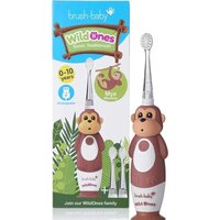Электрическая зубная щетка Brush-Baby WildOnes Monkey - Превью изображения №2 — Интернет-магазин ПроЗаказ